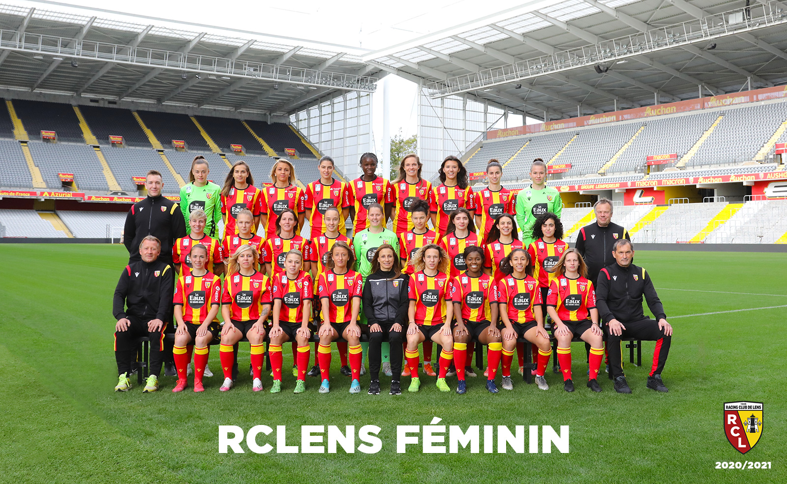 Photo officielle RC Lens Féminin saison 2020/2021