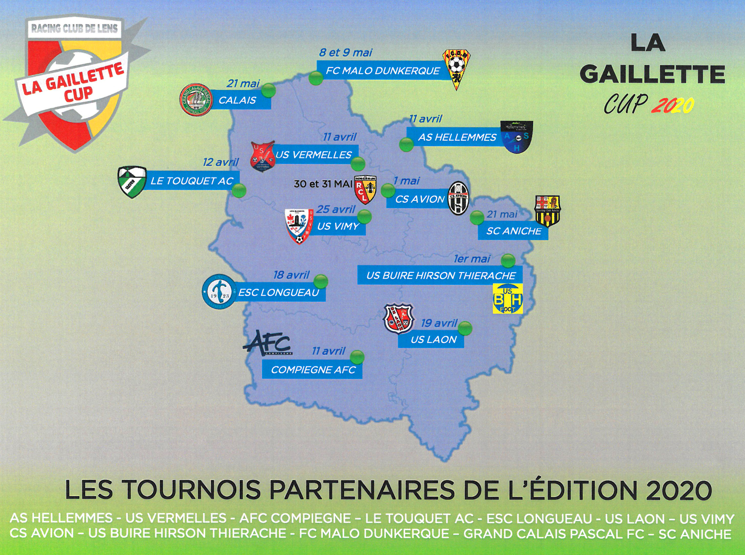 Tournoi qualificatifs La Gaillette Cup 2020 rclens Tournoi qualificatifs La Gaillette Cup 2020 rclens