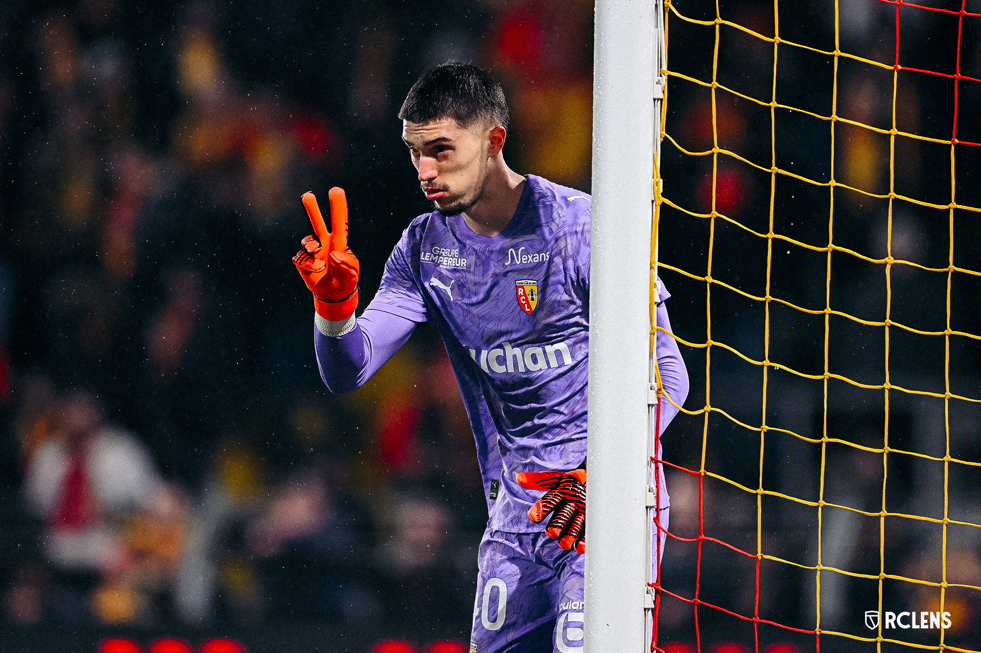 RC Lens-Havre AC (1-0) : Robin Risser RC Lens-Havre AC (1-0) : Robin Risser