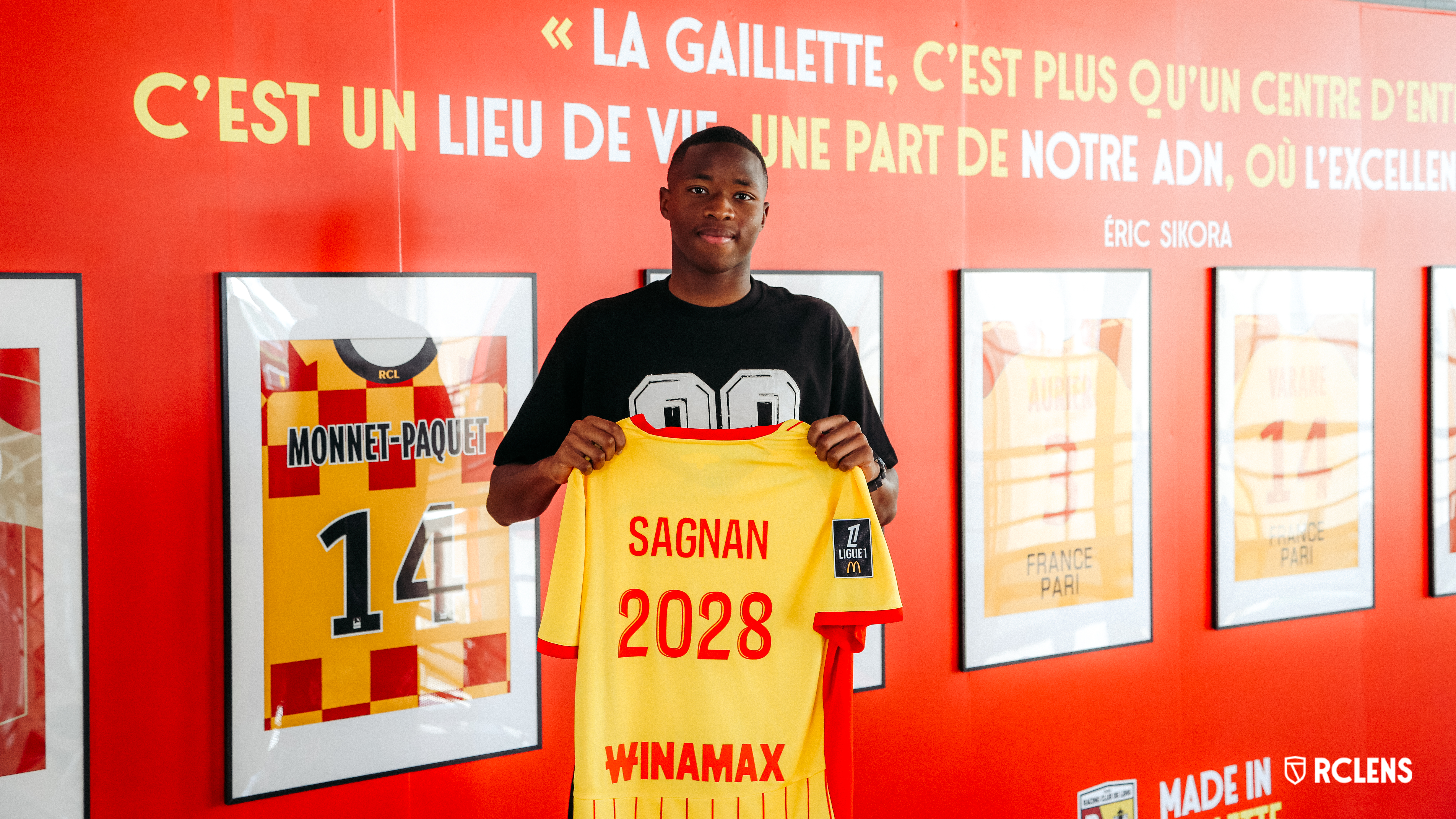 Souleymane Sagnan, premier contrat professionnel Souleymane Sagnan, premier contrat professionnel