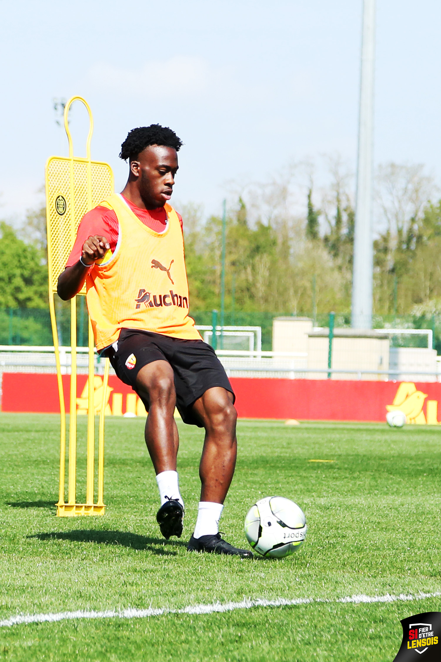 J-3 avant RC Lens-FC Nantes : Arnaud Kalimuendo J-3 avant RC Lens-FC Nantes : Arnaud Kalimuendo