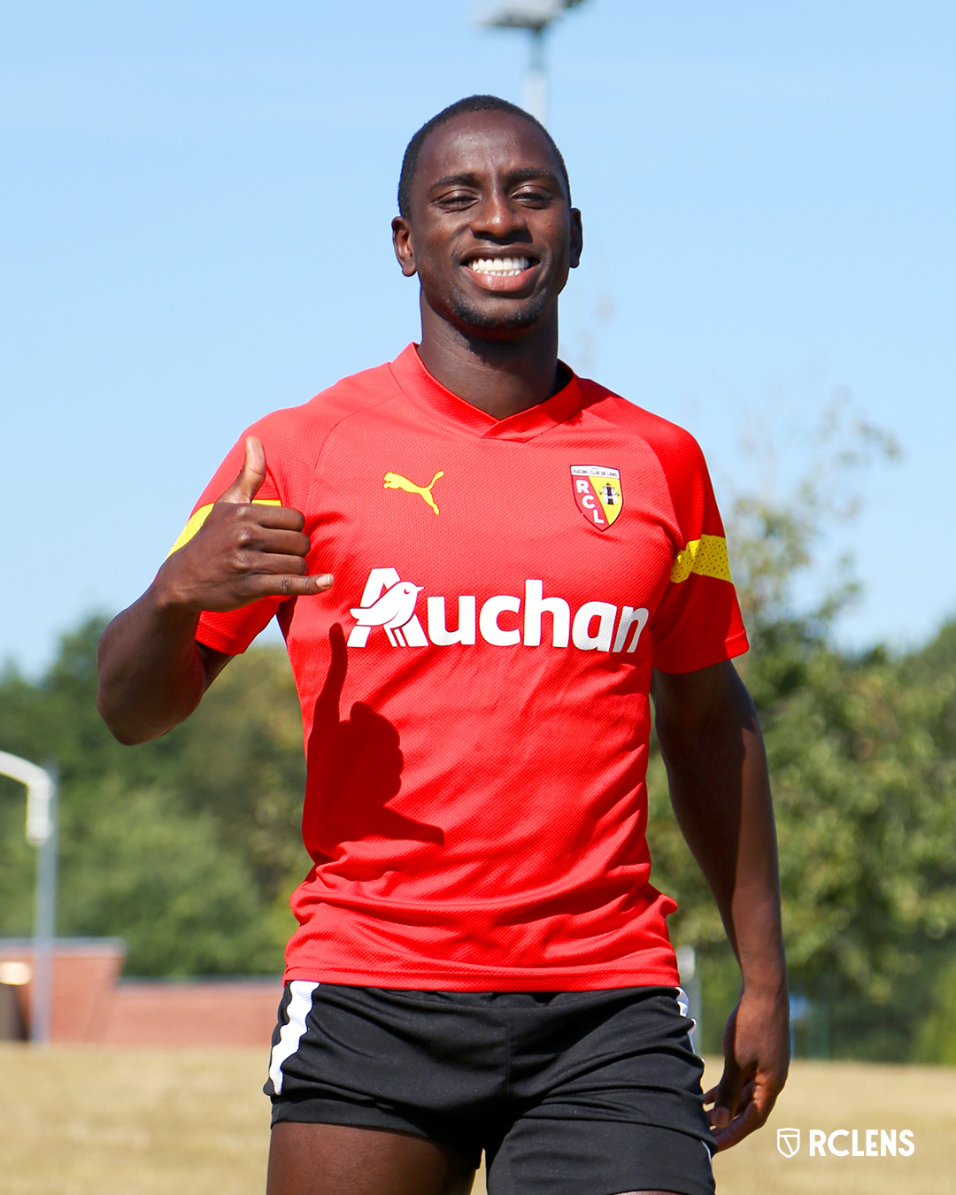 Entraînement RC Lens : Deiver Machado Entraînement RC Lens : Deiver Machado