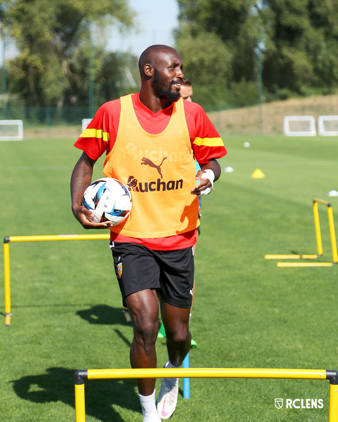 Entraînement RC Lens : Seko Fofana Entraînement RC Lens : Seko Fofana
