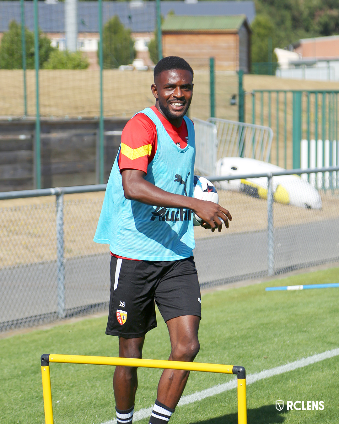 Entraînement RC Lens : Salis Abdul Samed Entraînement RC Lens : Salis Abdul Samed