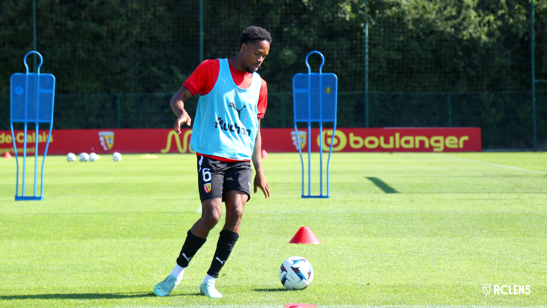 Entraînement RC Lens : Rémy Labeau Lascary Entraînement RC Lens : Rémy Labeau Lascary