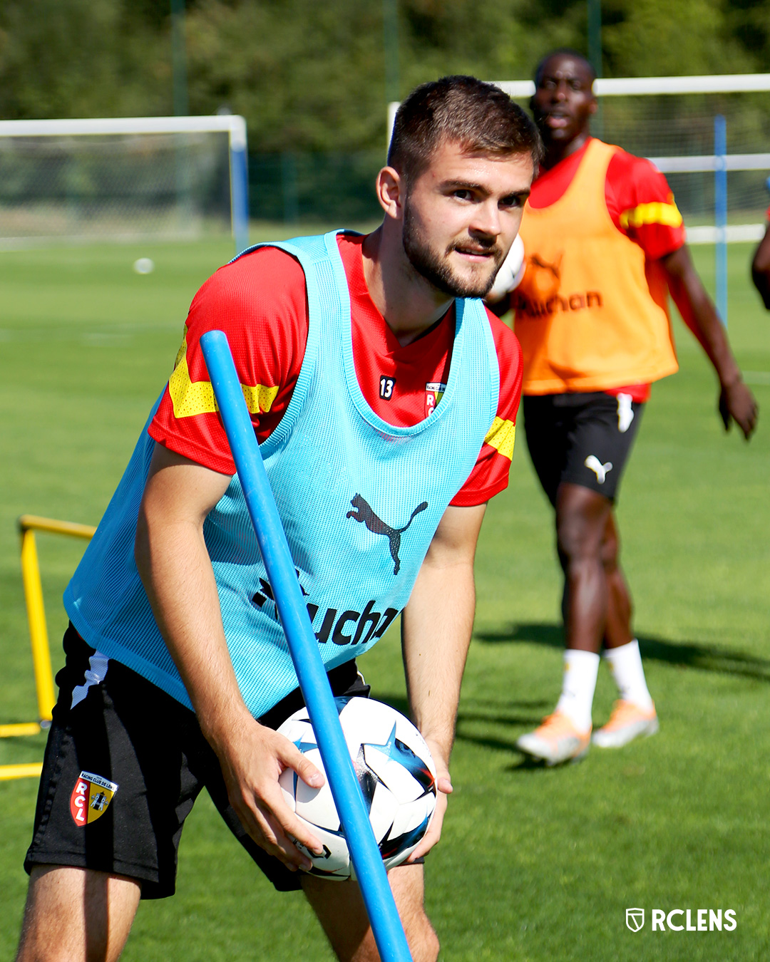 Entraînement RC Lens : Lukasz Poreba Entraînement RC Lens : Lukasz Poreba