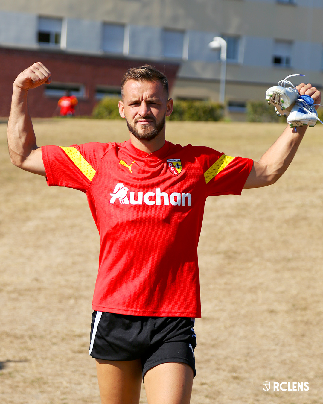 Entraînement RC Lens : Jonathan Gradit Entraînement RC Lens : Jonathan Gradit