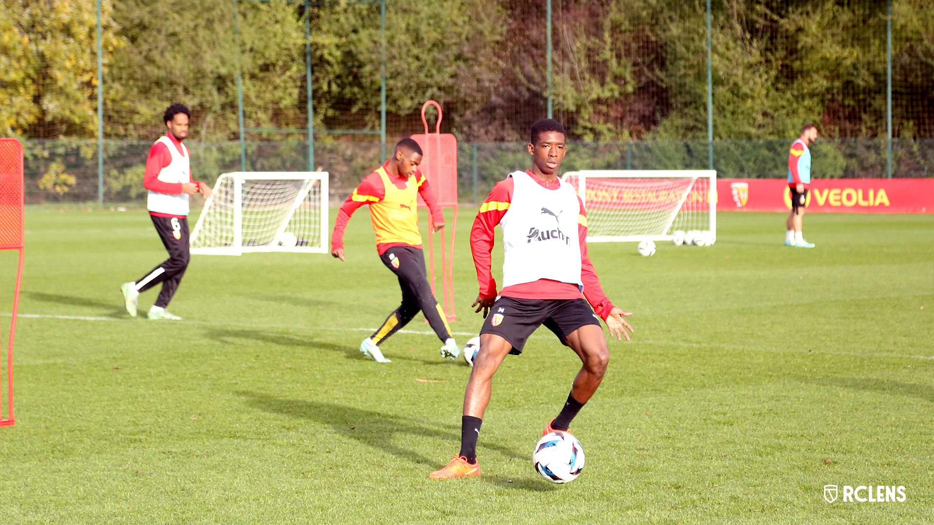 Entraînement RC Lens : Yaya Fofana Entraînement RC Lens : Yaya Fofana