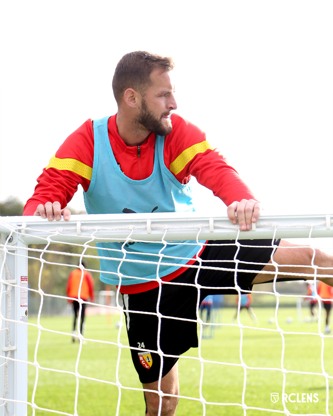 Entraînement RC Lens : Jonathan Gradit Entraînement RC Lens : Jonathan Gradit