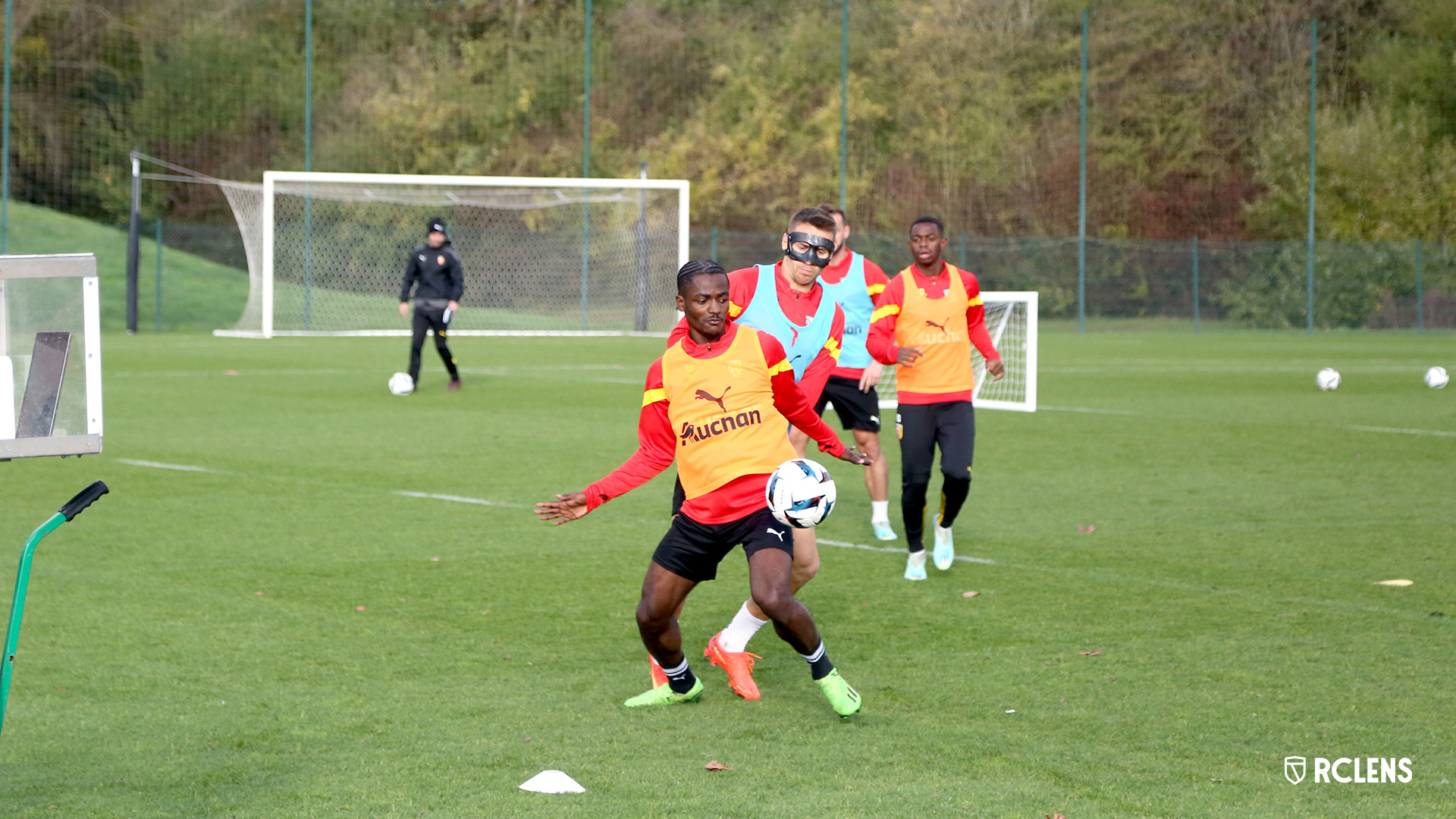 Entraînement RC Lens : Ismaël Boura et Przemyslaw Frankowski Entraînement RC Lens : Ismaël Boura et Przemyslaw Frankowski