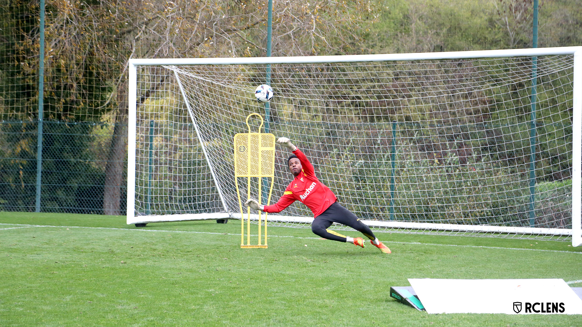 Entraînement RC Lens : Yannick Pandor Entraînement RC Lens : Yannick Pandor