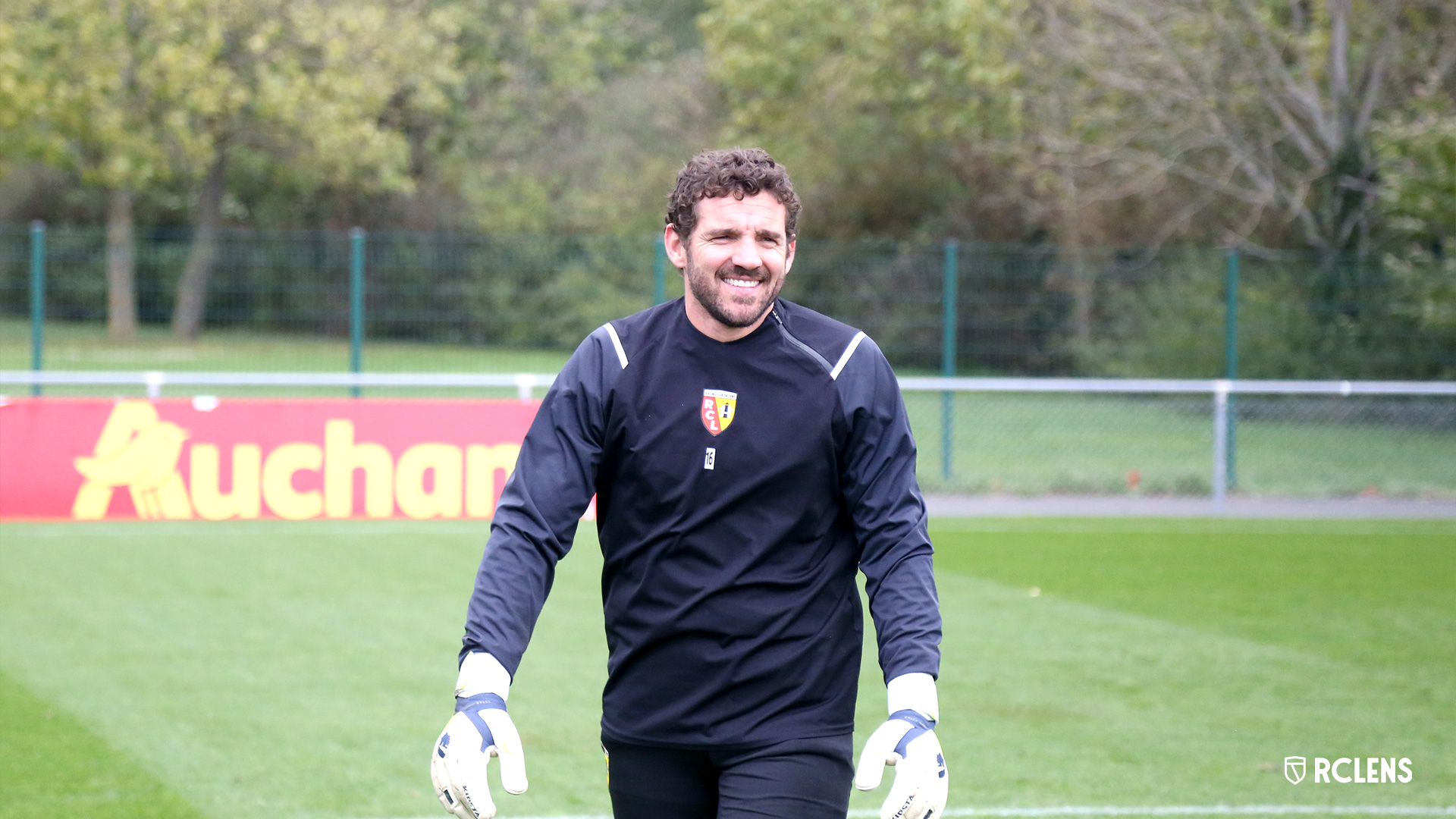 Entraînement RC Lens : Jean-Louis Leca Entraînement RC Lens : Jean-Louis Leca
