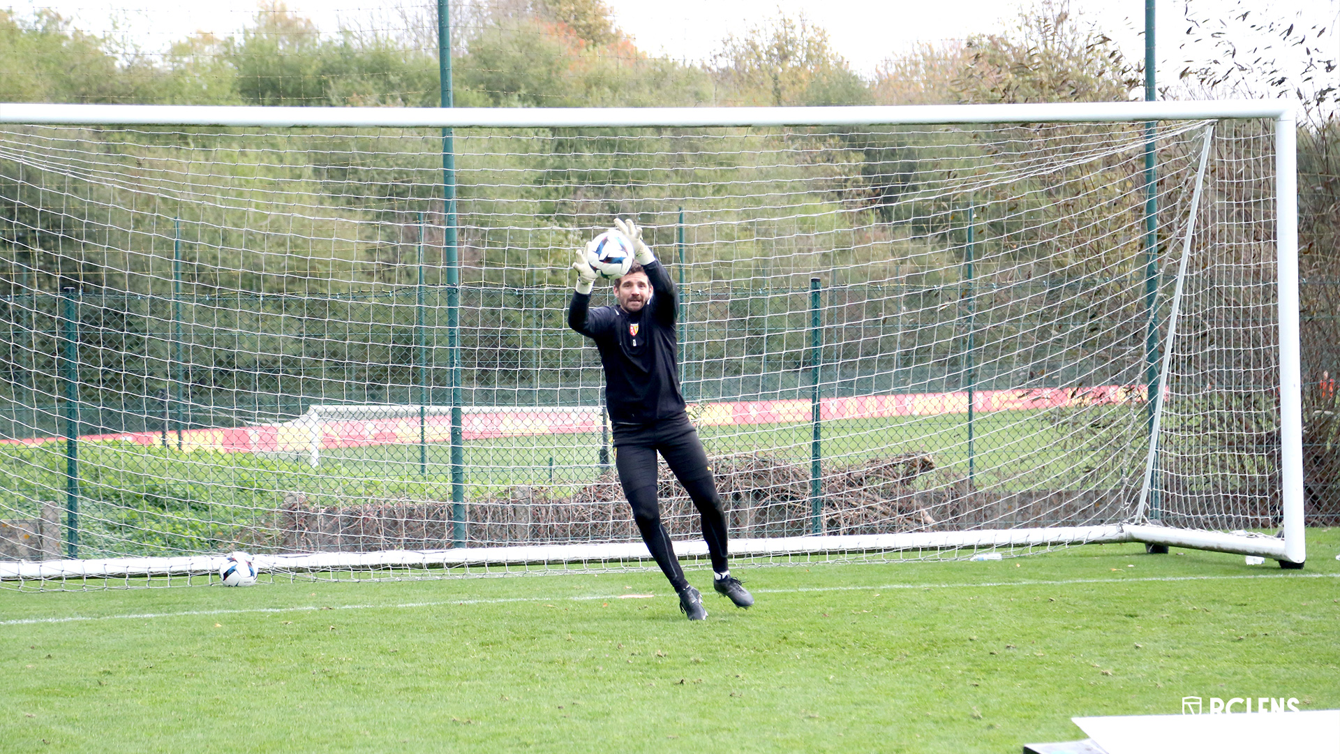 Entraînement RC Lens : Jean-Louis Leca Entraînement RC Lens : Jean-Louis Leca