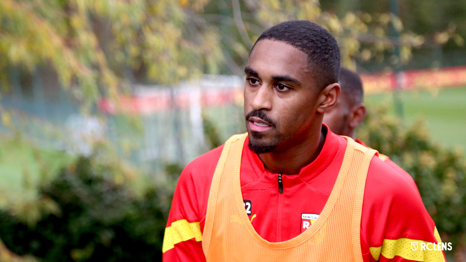 Entraînement RC Lens : Wesley Saïd Entraînement RC Lens : Wesley Saïd