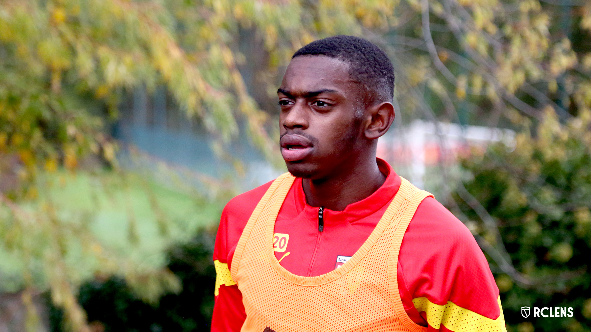Entraînement RC Lens : David Pereira da Costa Entraînement RC Lens : David Pereira da Costa