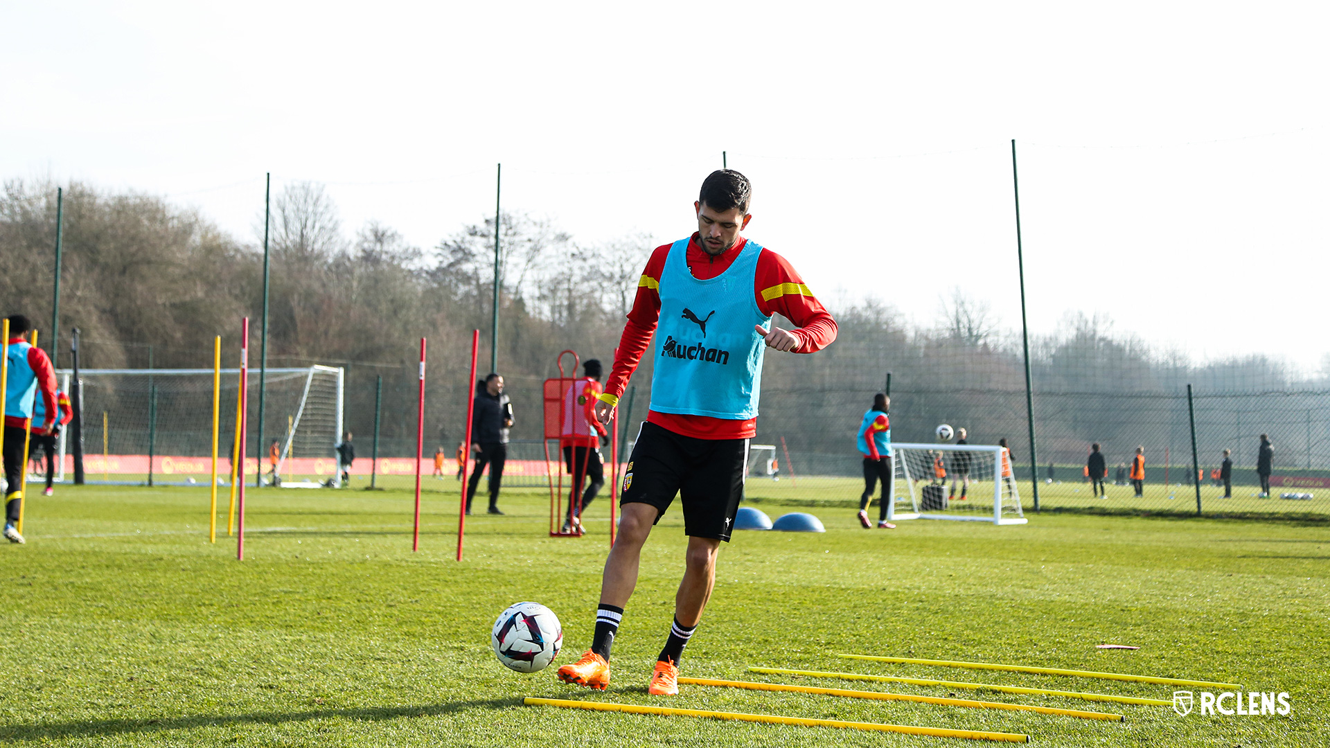 Entraînement RC Lens : Julien Le Cardinal Entraînement RC Lens : Julien Le Cardinal