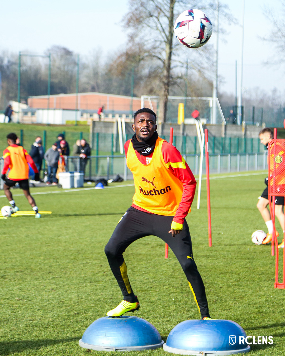 Entraînement RC Lens : Salis Abdul Samed Entraînement RC Lens : Salis Abdul Samed