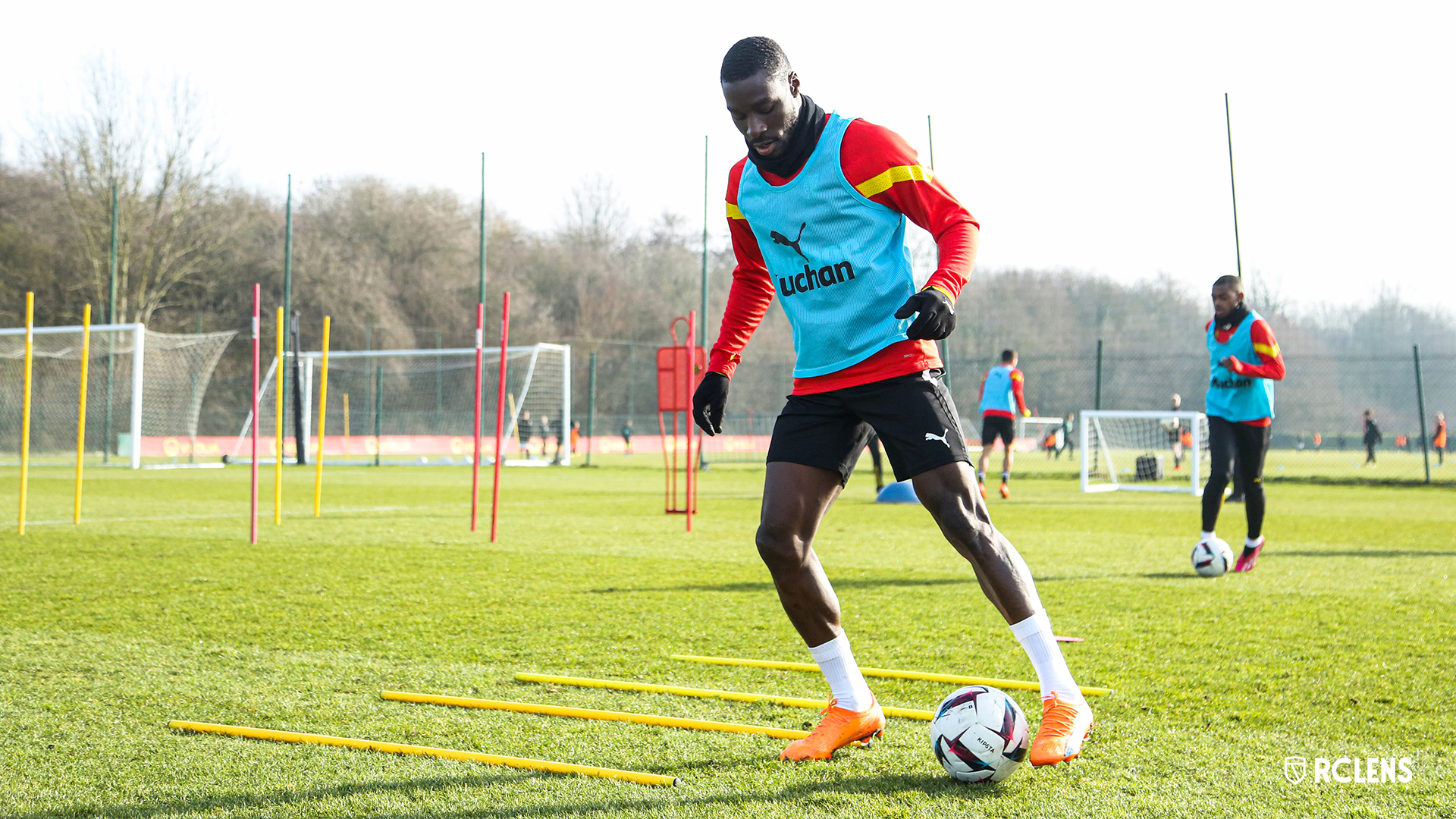 Entraînement RC Lens : Massadio Haïdara Entraînement RC Lens : Massadio Haïdara