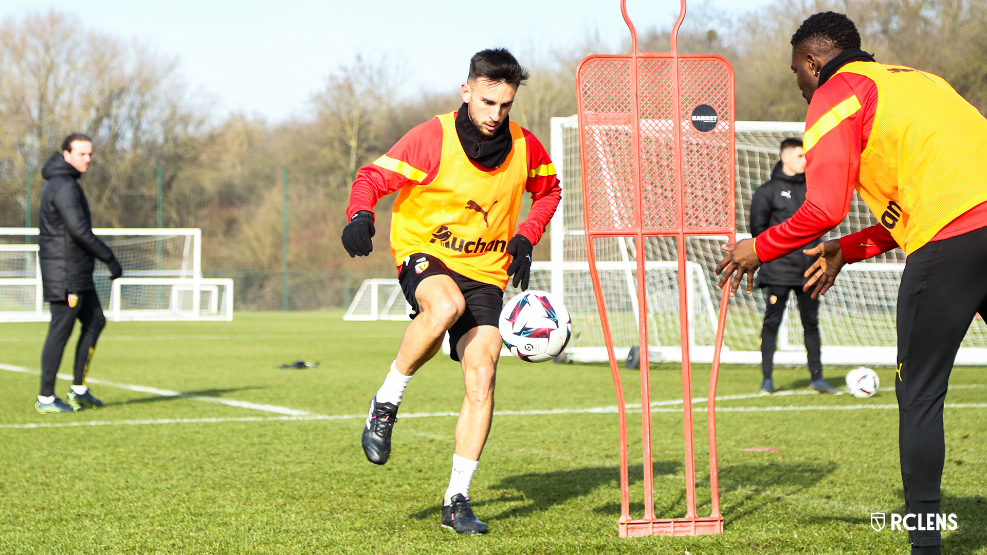 Entraînement RC Lens : Adrien Thomasson Entraînement RC Lens : Adrien Thomasson