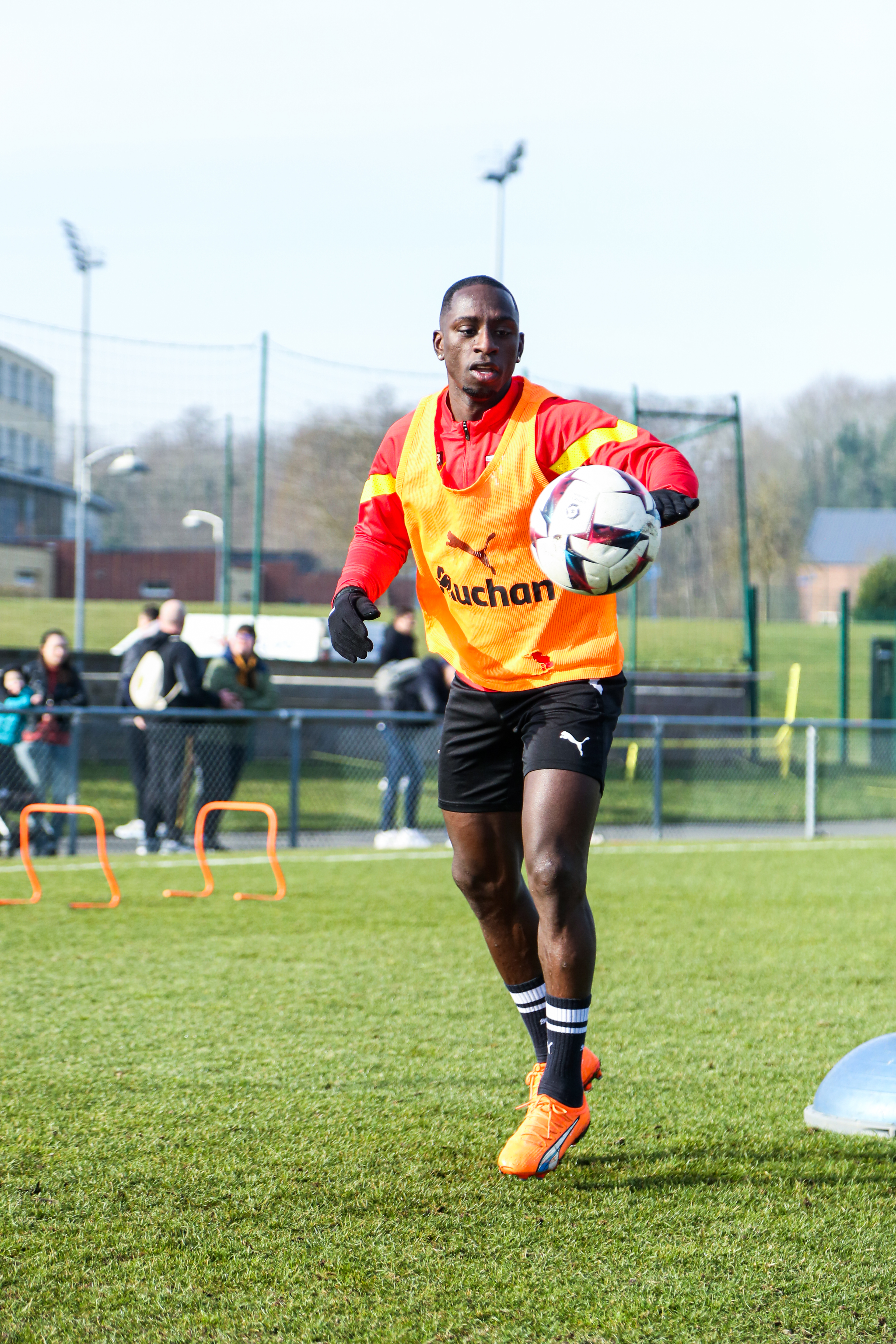 Entraînement RC Lens : Deiver Machado Entraînement RC Lens : Deiver Machado