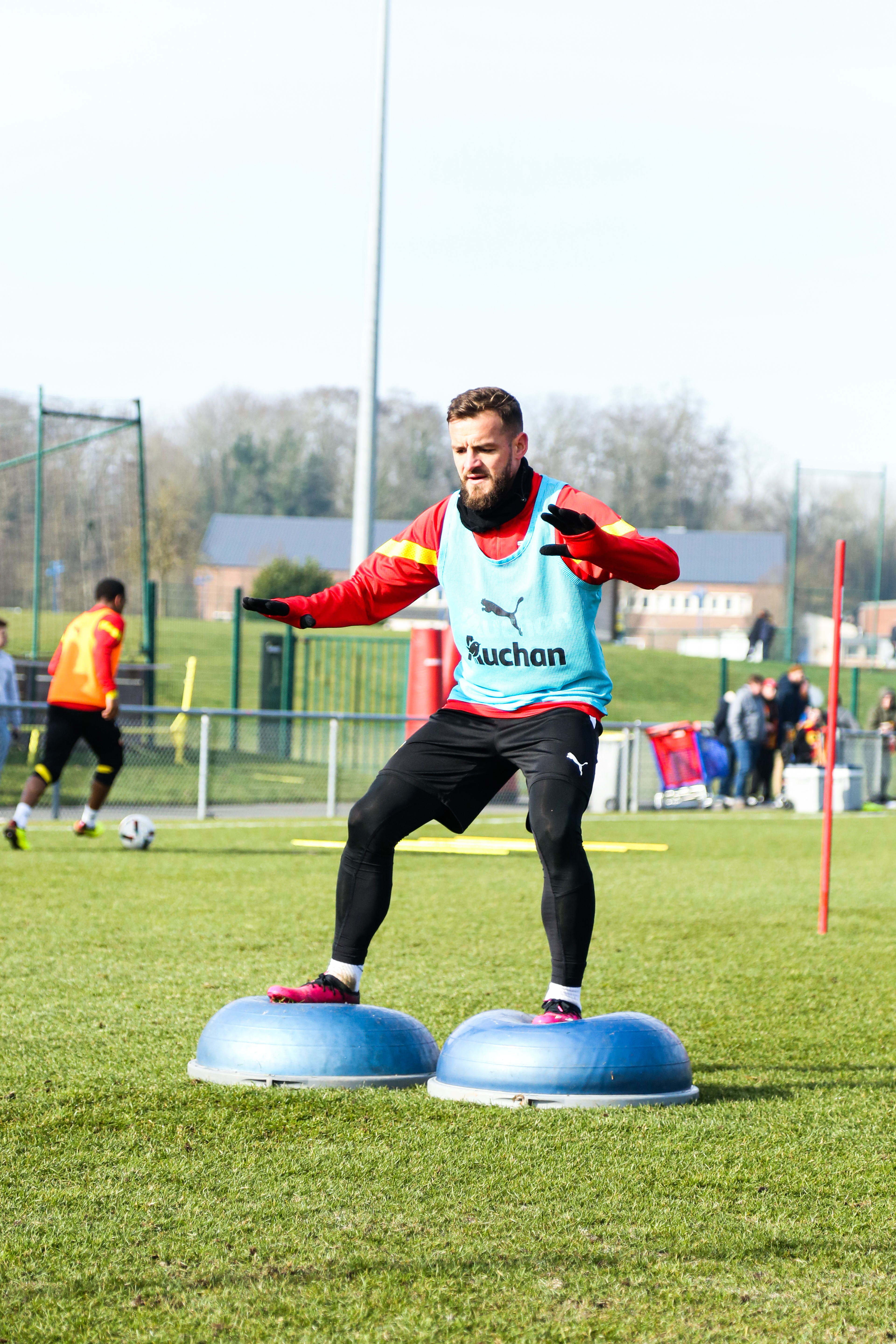 Entraînement RC Lens : Jonathan Gradit Entraînement RC Lens : Jonathan Gradit