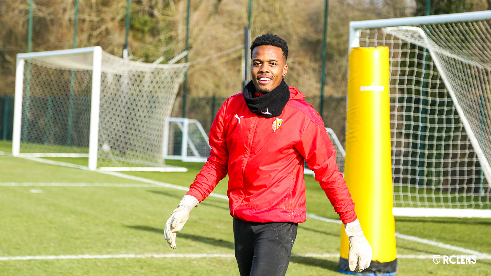 Entraînement RC Lens : Yannick Pandor Entraînement RC Lens : Yannick Pandor