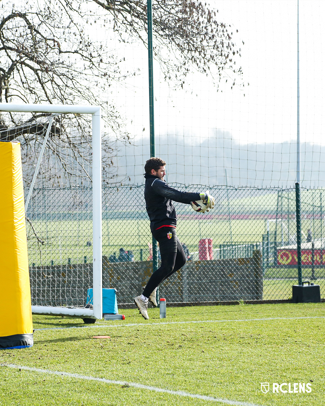 Entraînement RC Lens : Jean-Louis Leca Entraînement RC Lens : Jean-Louis Leca