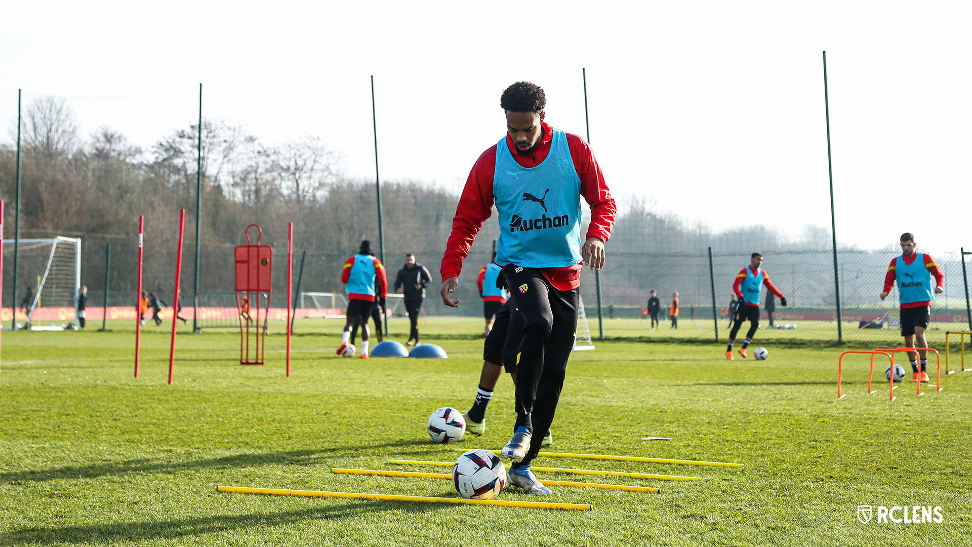 Entraînement RC Lens : Rémy Labeau Lascary Entraînement RC Lens : Rémy Labeau Lascary
