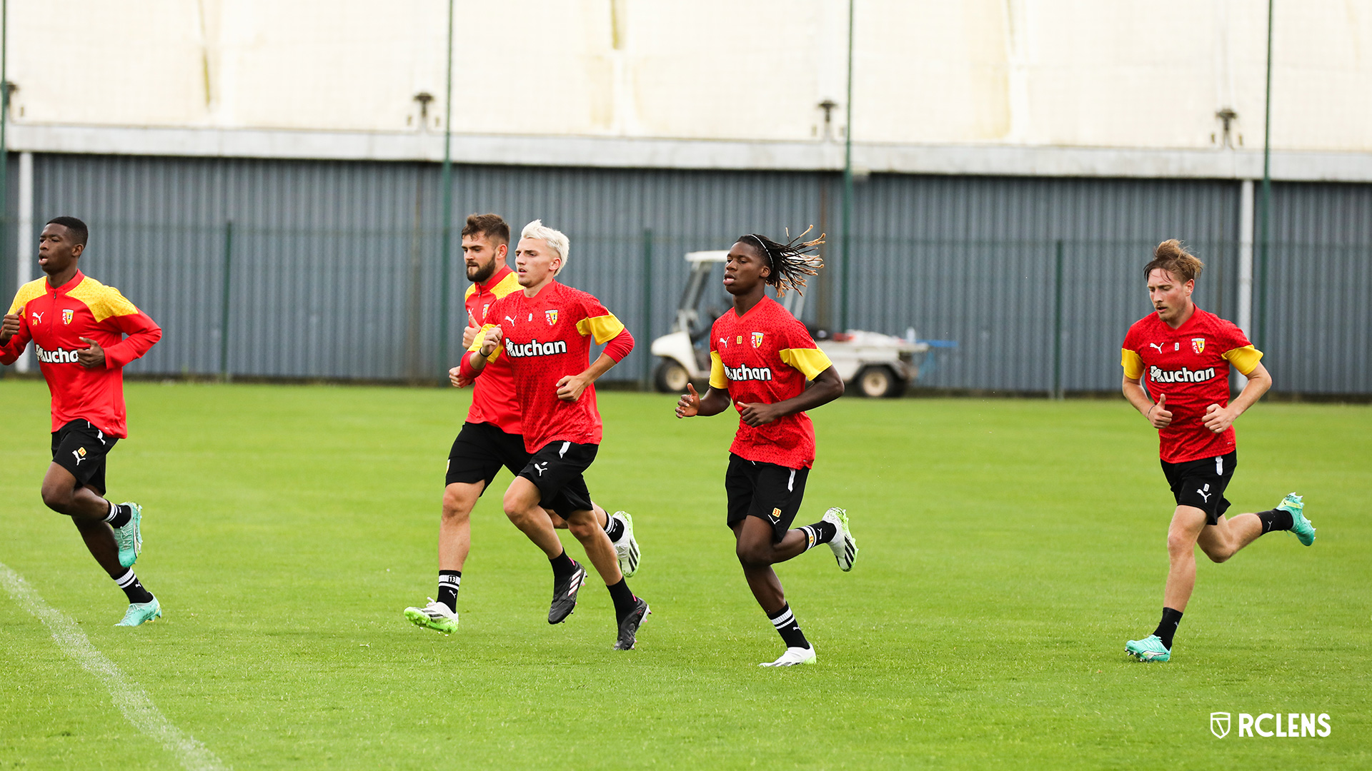 RC Lens : Grégoire Herbin, Fodé Sylla et Tom Pouilly RC Lens : Grégoire Herbin, Fodé Sylla et Tom Pouilly