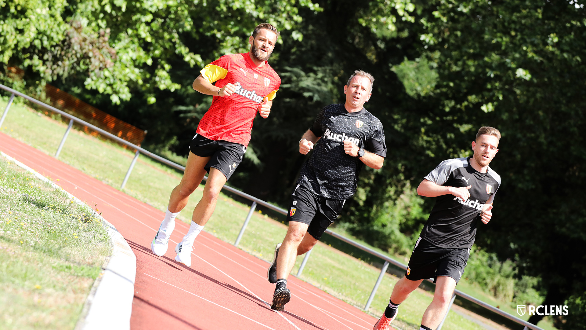 RC Lens : Jonathan Gradit, Vincent Lannoy et Alexandre Pasquini RC Lens : Jonathan Gradit, Vincent Lannoy et Alexandre Pasquini
