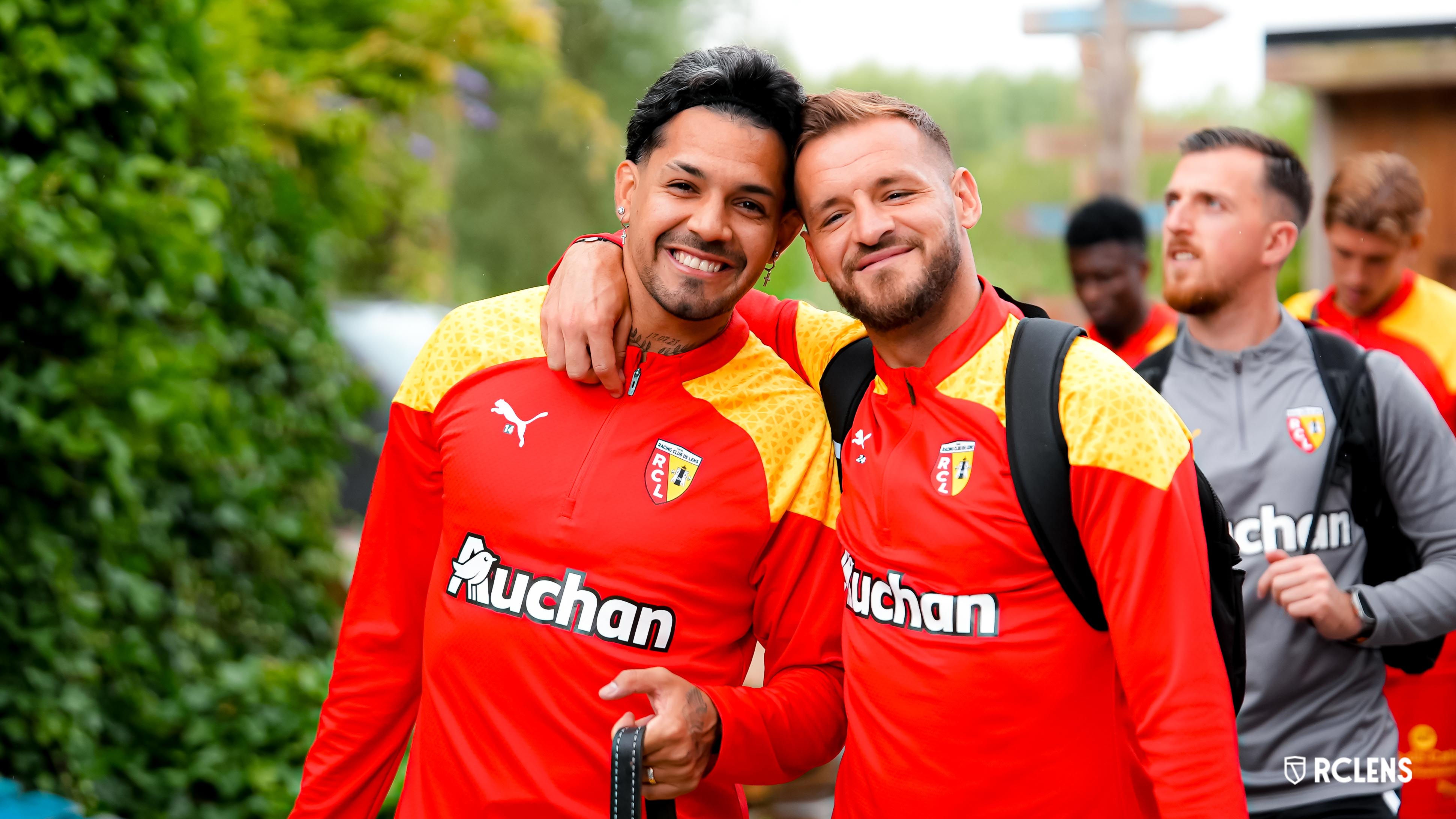 RC Lens : Facundo Medina et Jonathan Gradit RC Lens : Facundo Medina et Jonathan Gradit