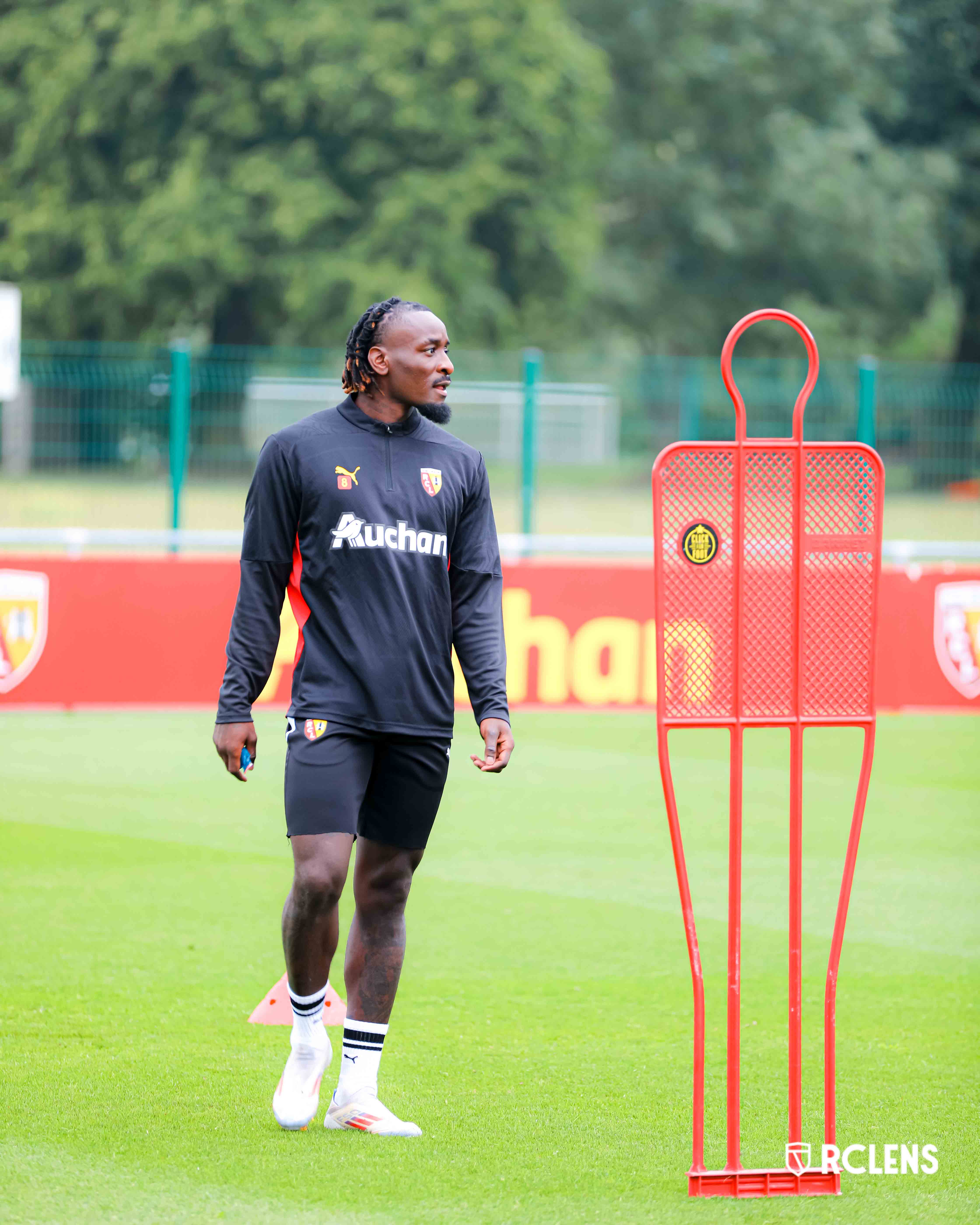 RC Lens entraînement : M'Bala Nzola RC Lens entraînement : M'Bala Nzola