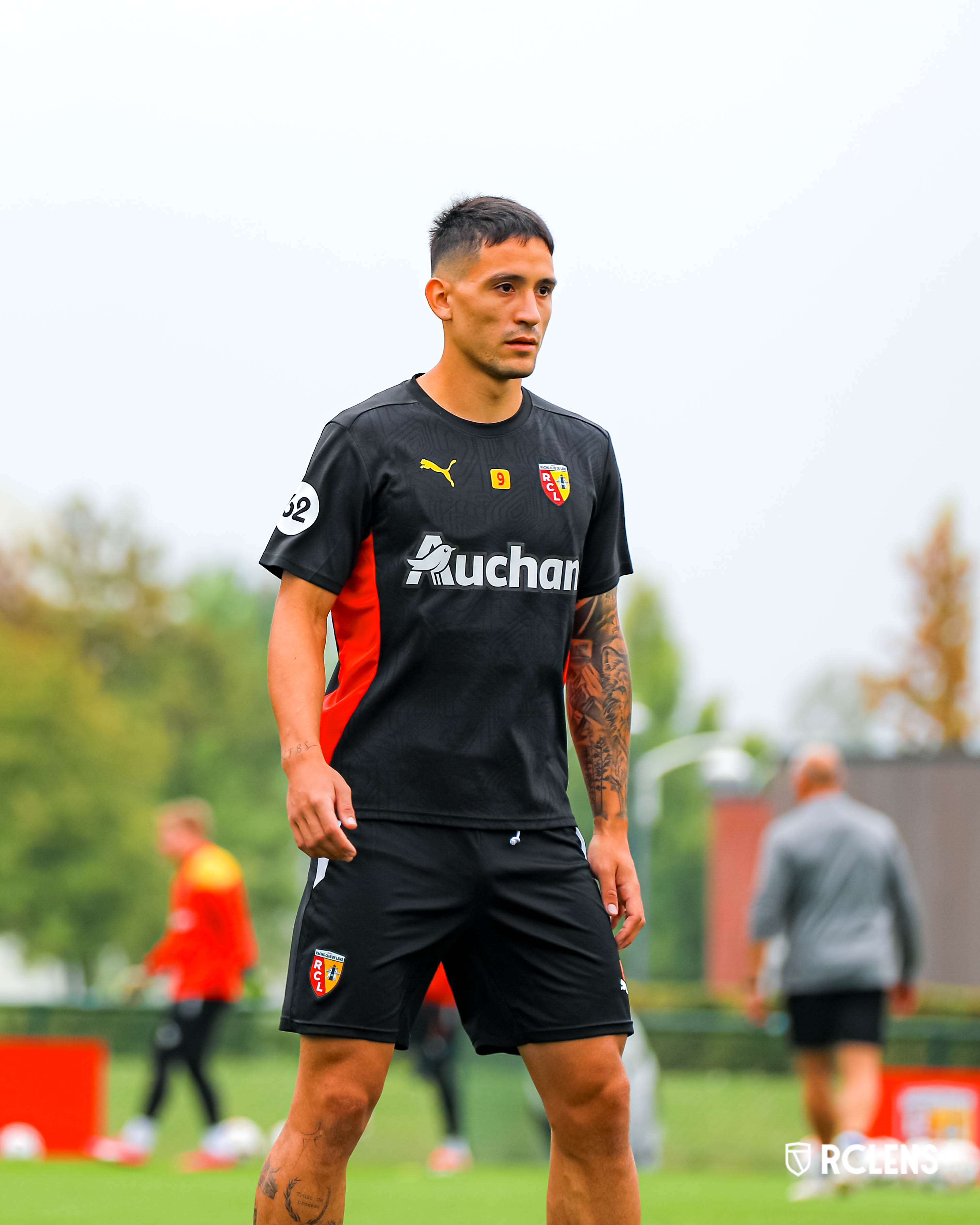 RC Lens entraînement : Martin Satriano RC Lens entraînement : Martin Satriano