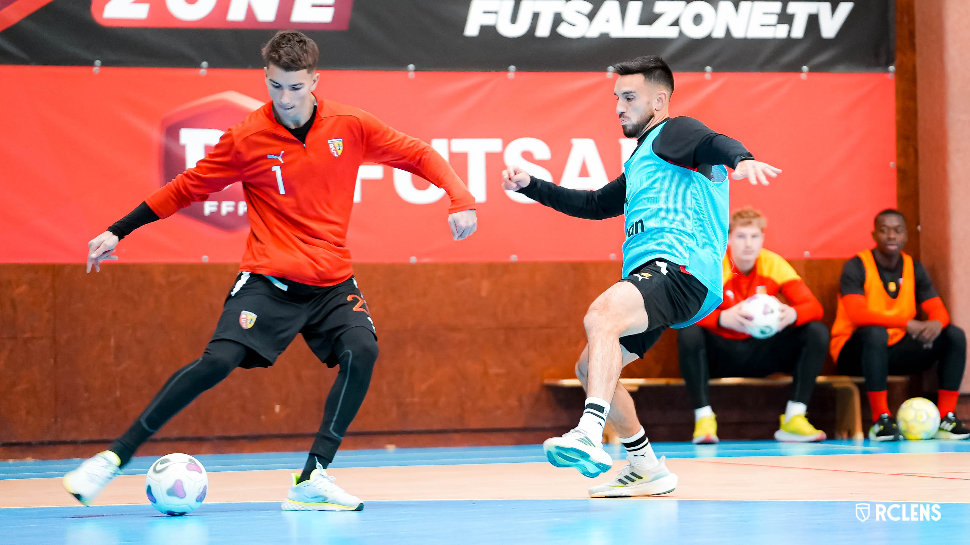 RC Lens : Adam Delplace et Adrien Thomasson RC Lens : Adam Delplace et Adrien Thomasson