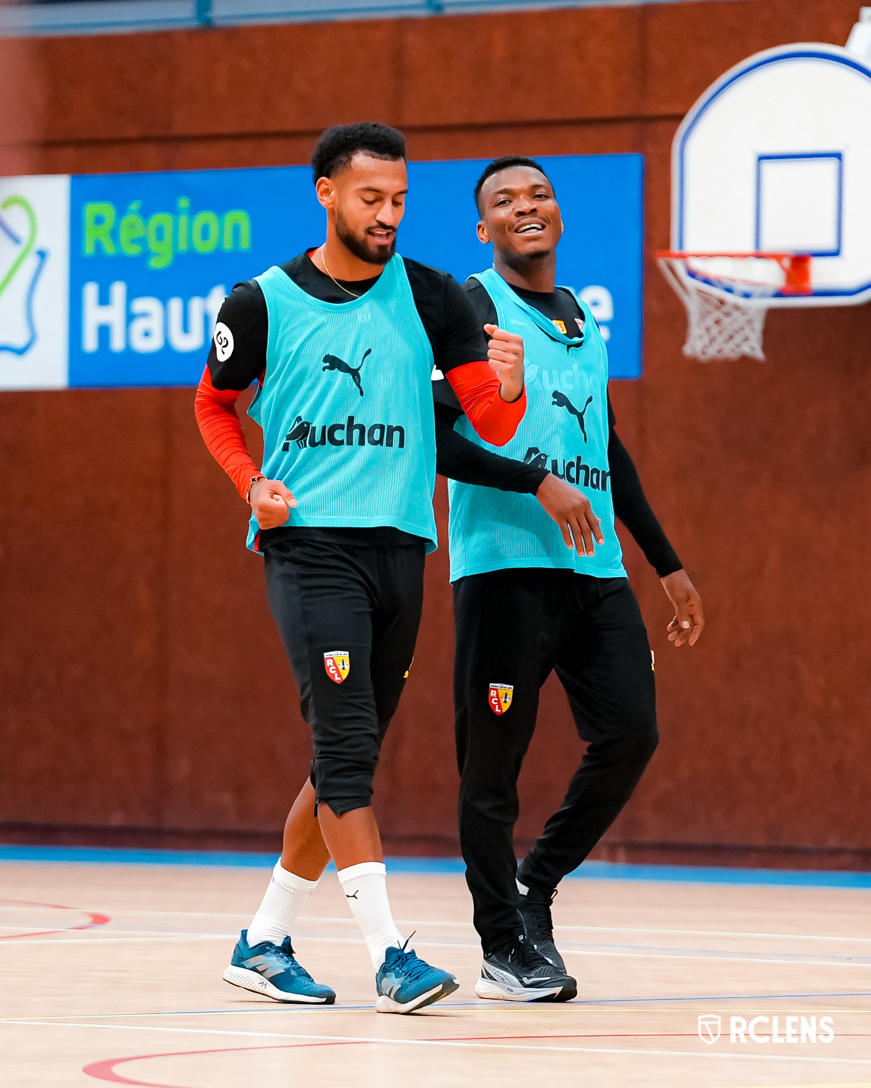 RC Lens : Angelo Fulgini et Hamzat Ojediran RC Lens : Angelo Fulgini et Hamzat Ojediran
