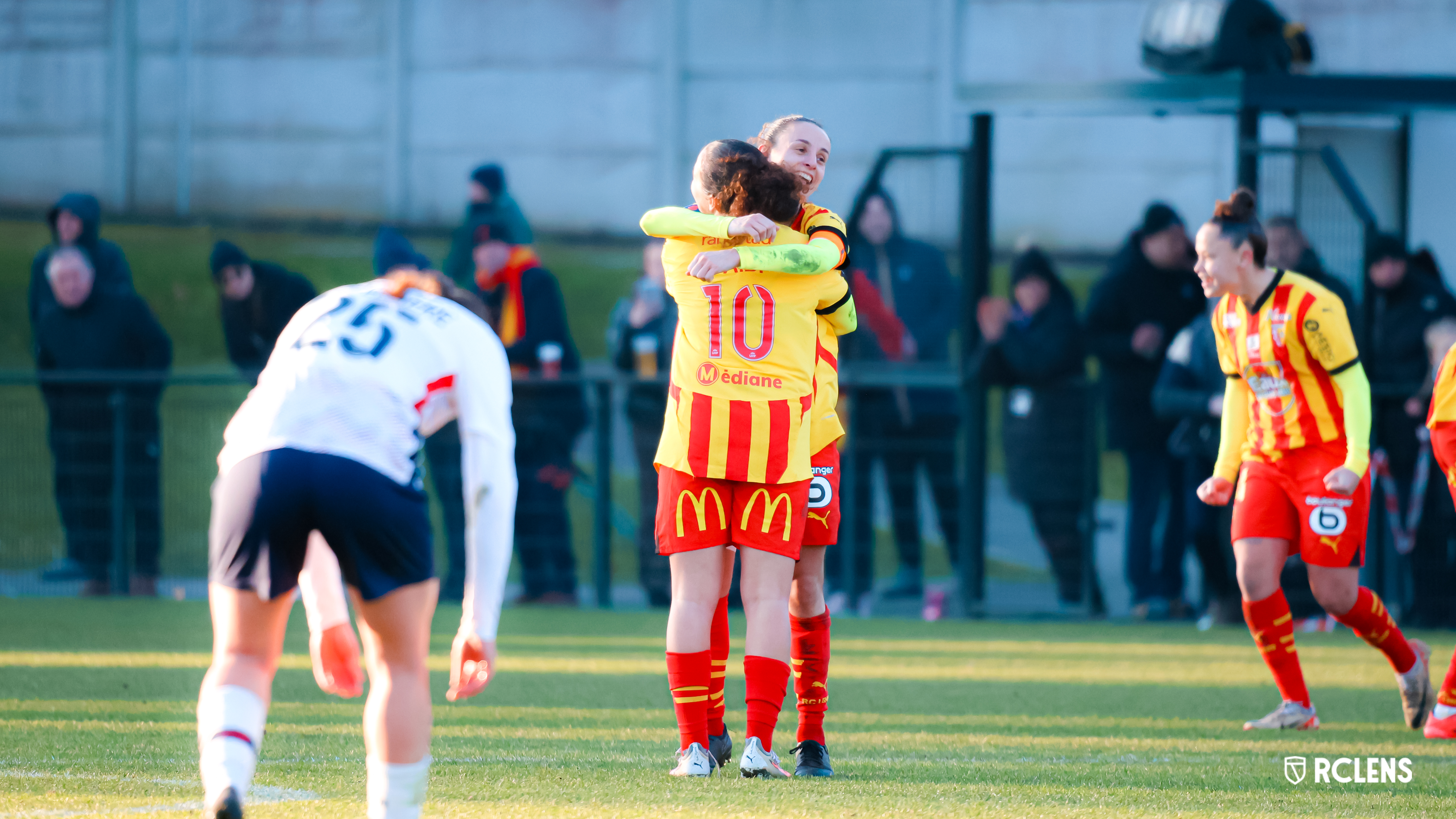 RC Lens Féminin : Tess David Kahissa Saïdi RC Lens Féminin : Tess David Kahissa Saïdi