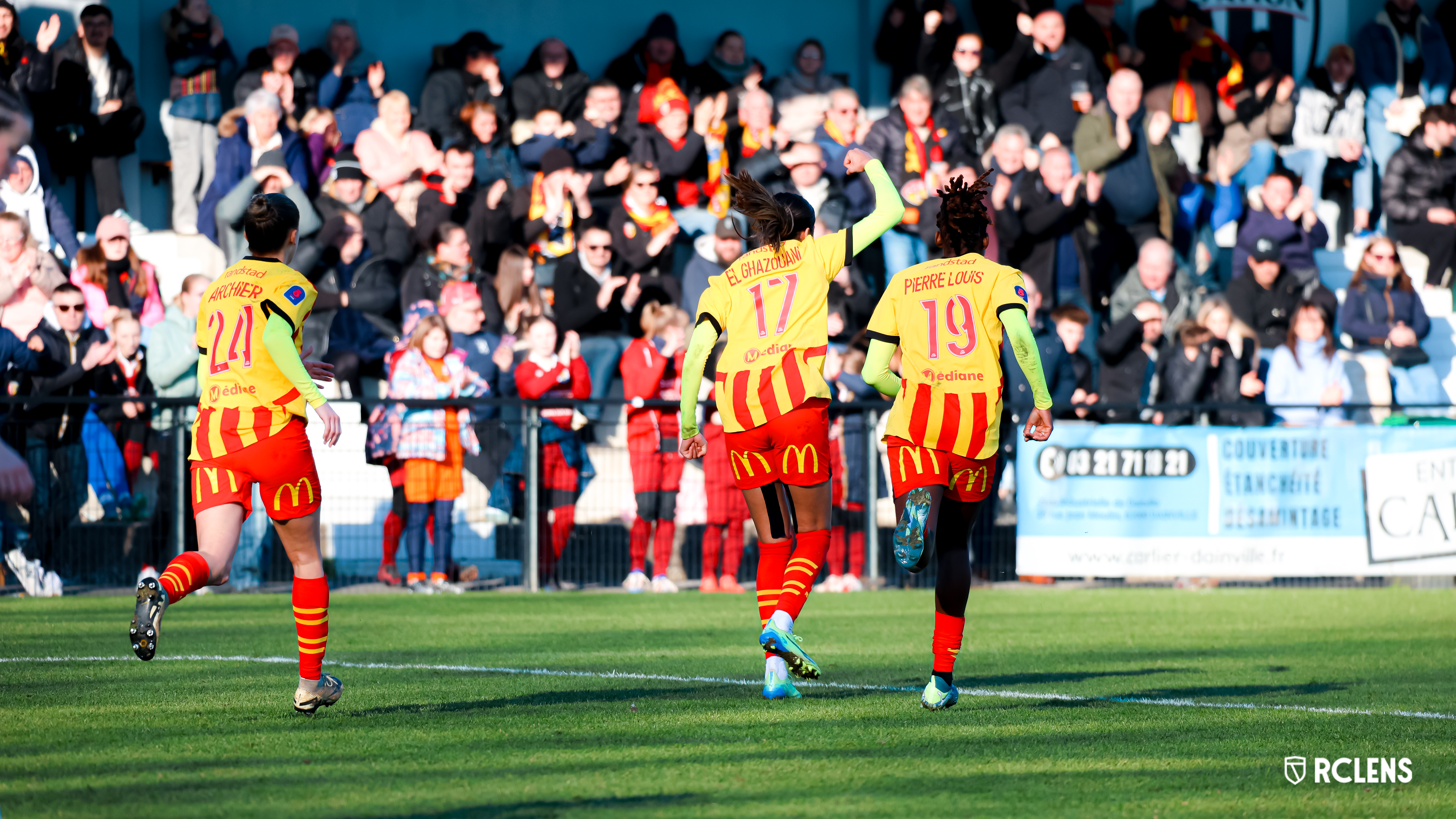 RC Lens Féminin : Fatima El Ghazouani Dayana Pierre Louis RC Lens Féminin : Fatima El Ghazouani Dayana Pierre Louis