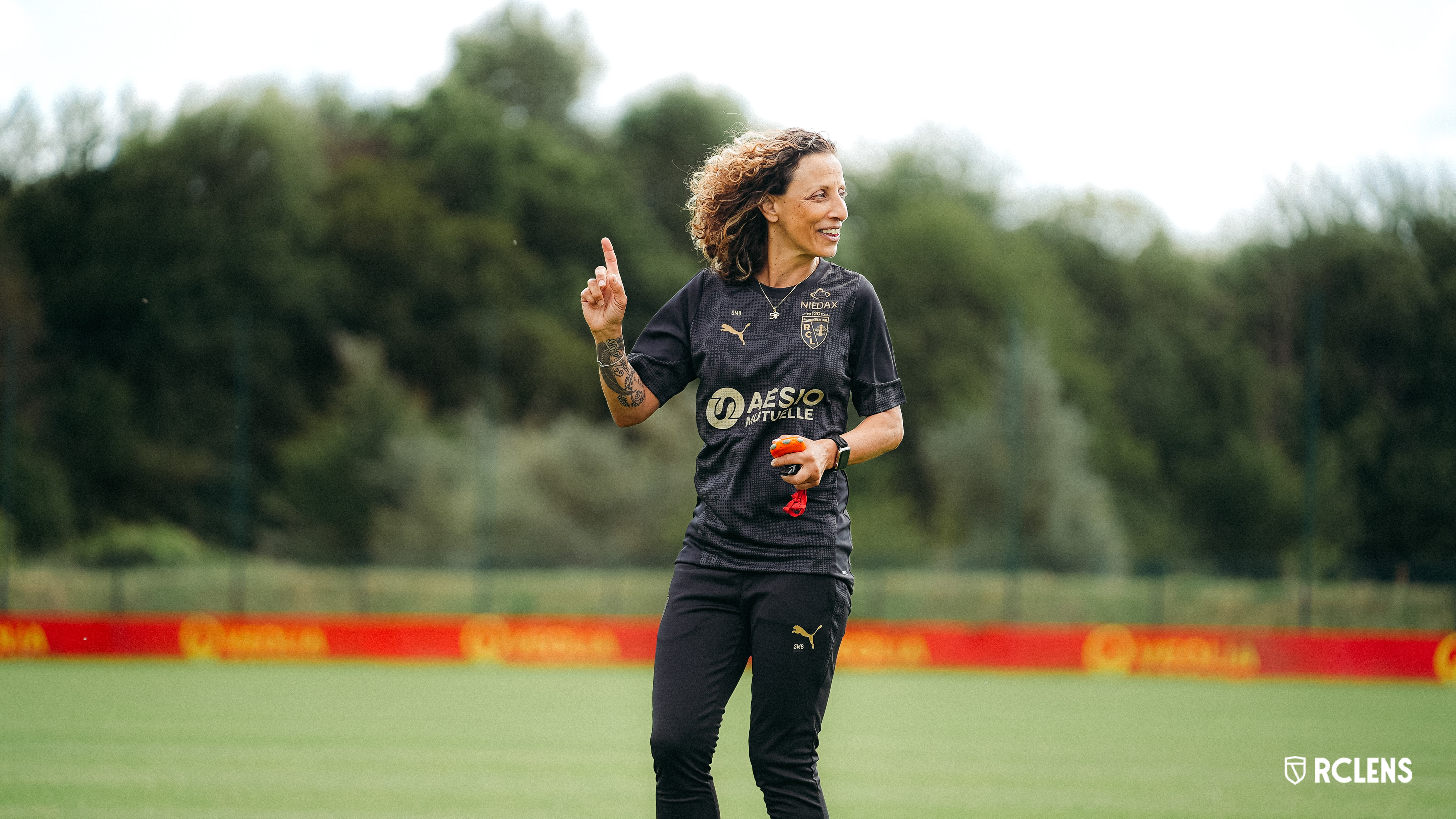 Sarah M'Barek RC Lens Féminin Arkema Première Ligue 2025/26 Sarah M'Barek RC Lens Féminin Arkema Première Ligue 2025/26