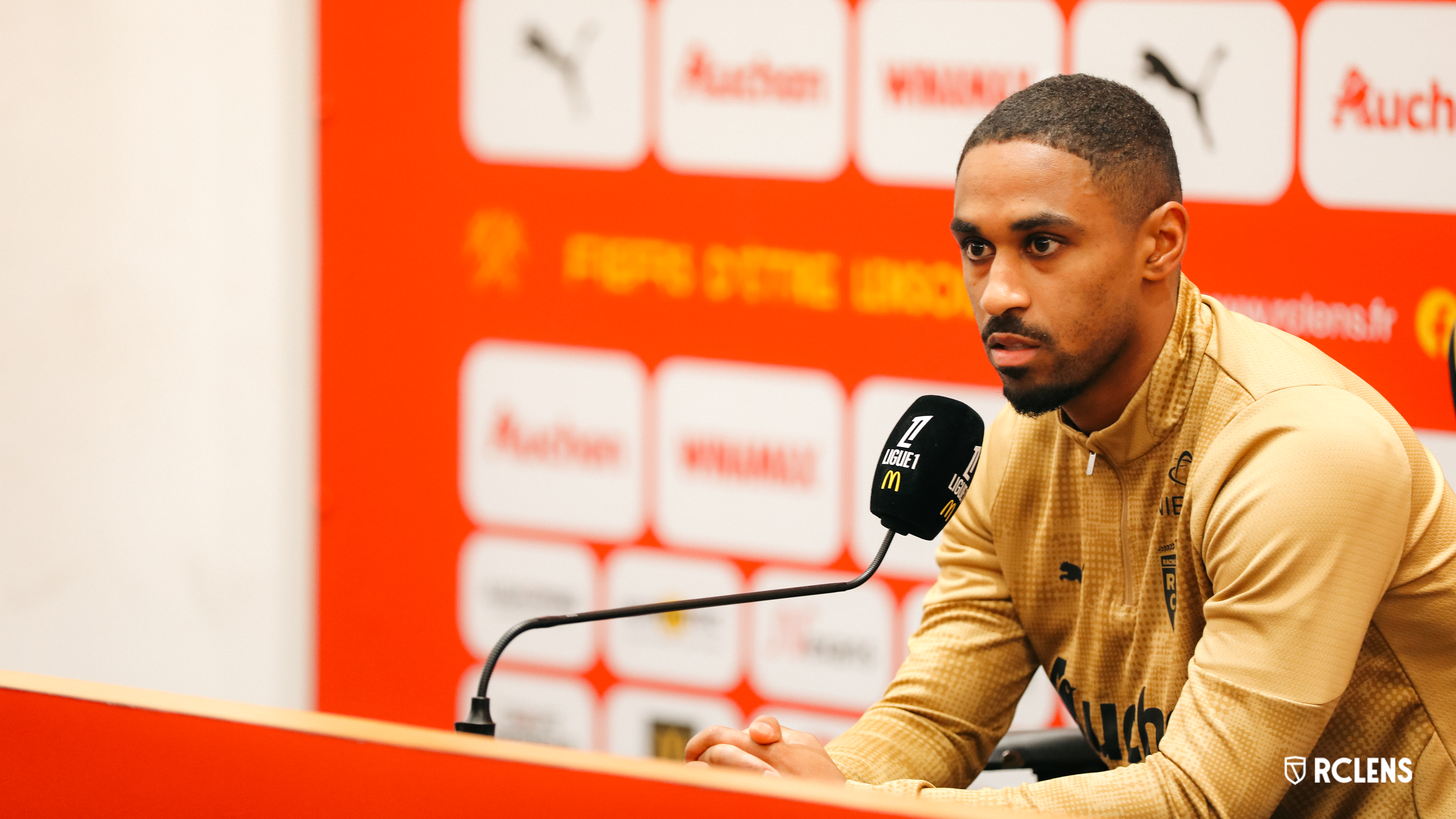 conf OM RC Lens : Wesley Saïd conf OM RC Lens : Wesley Saïd