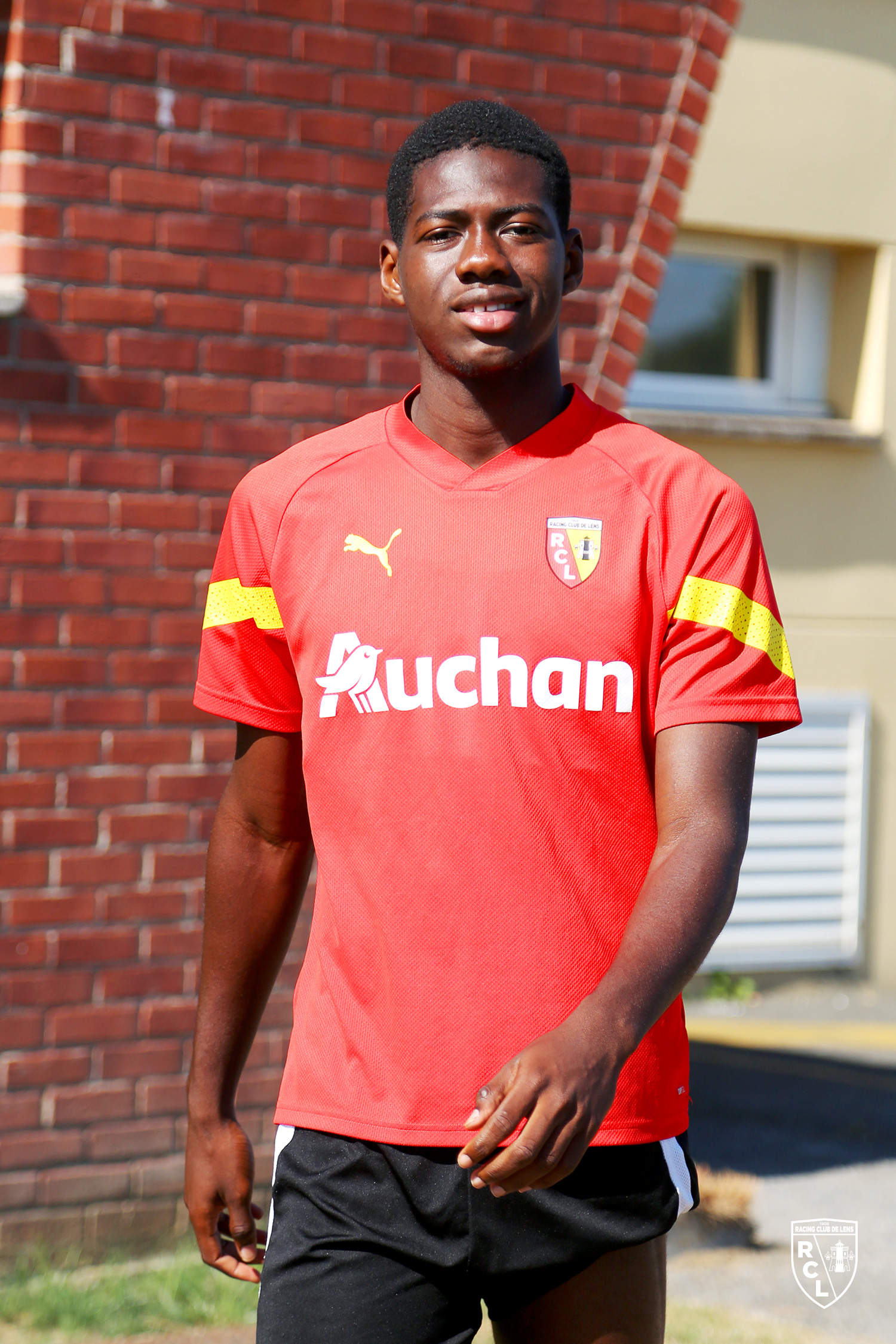 Entraînement RC Lens : Mamadou Camara Entraînement RC Lens : Mamadou Camara