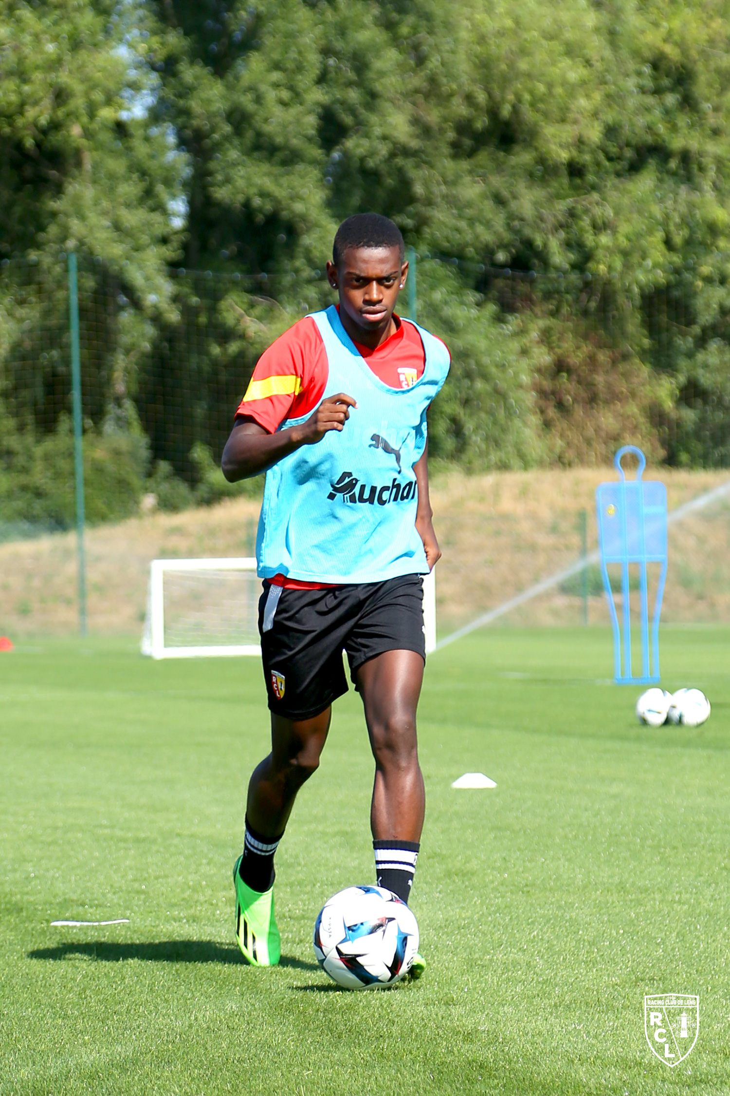 Entraînement RC Lens : David Pereira da Costa Entraînement RC Lens : David Pereira da Costa
