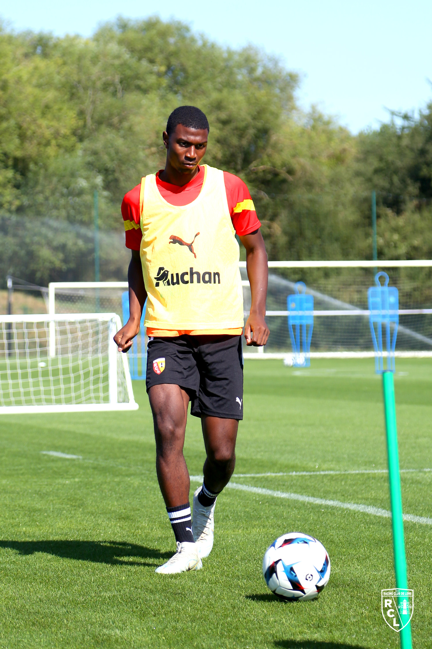 Entraînement RC Lens : Ibrahima Baldé Entraînement RC Lens : Ibrahima Baldé