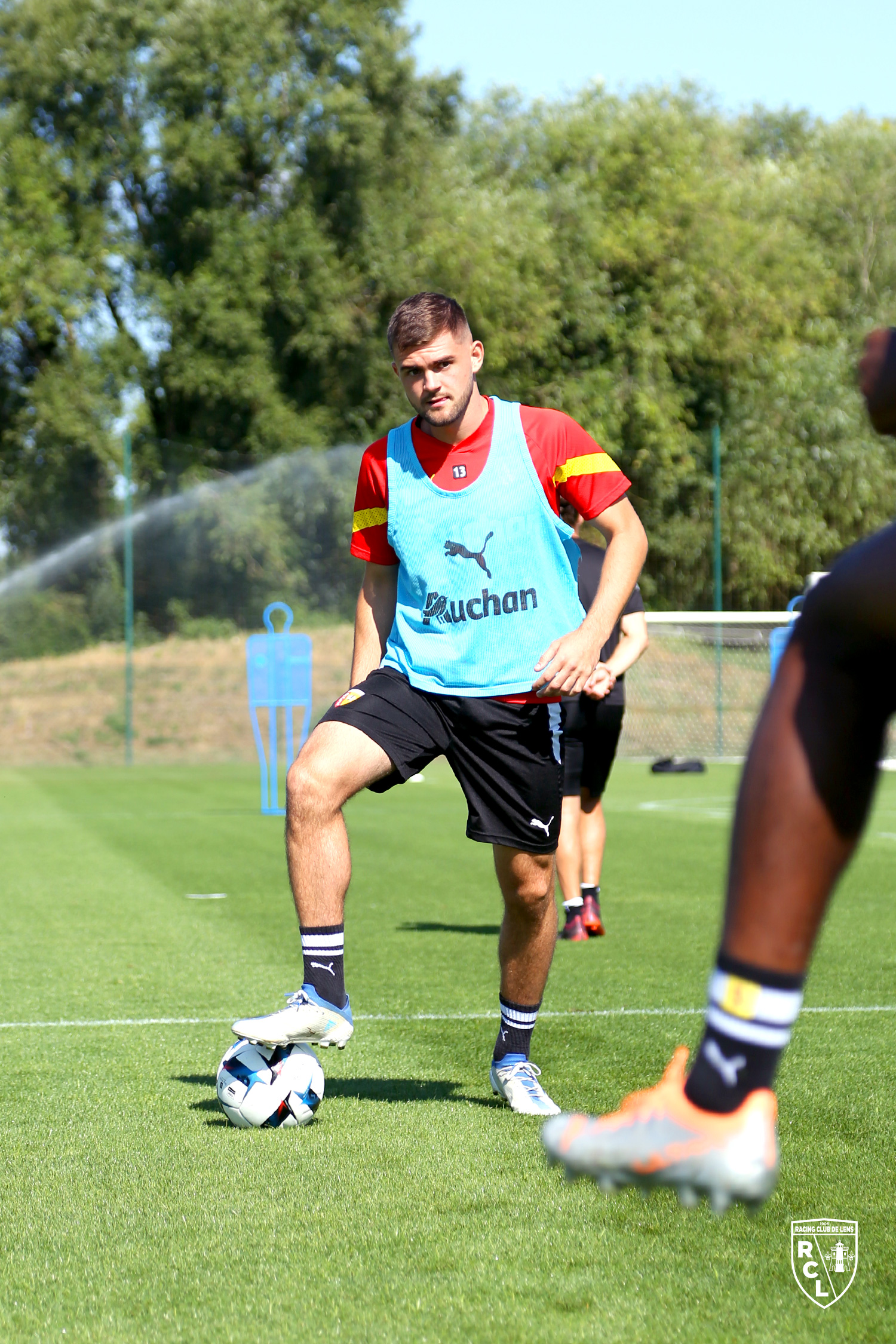 Entraînement RC Lens : Lukasz Poreba Entraînement RC Lens : Lukasz Poreba