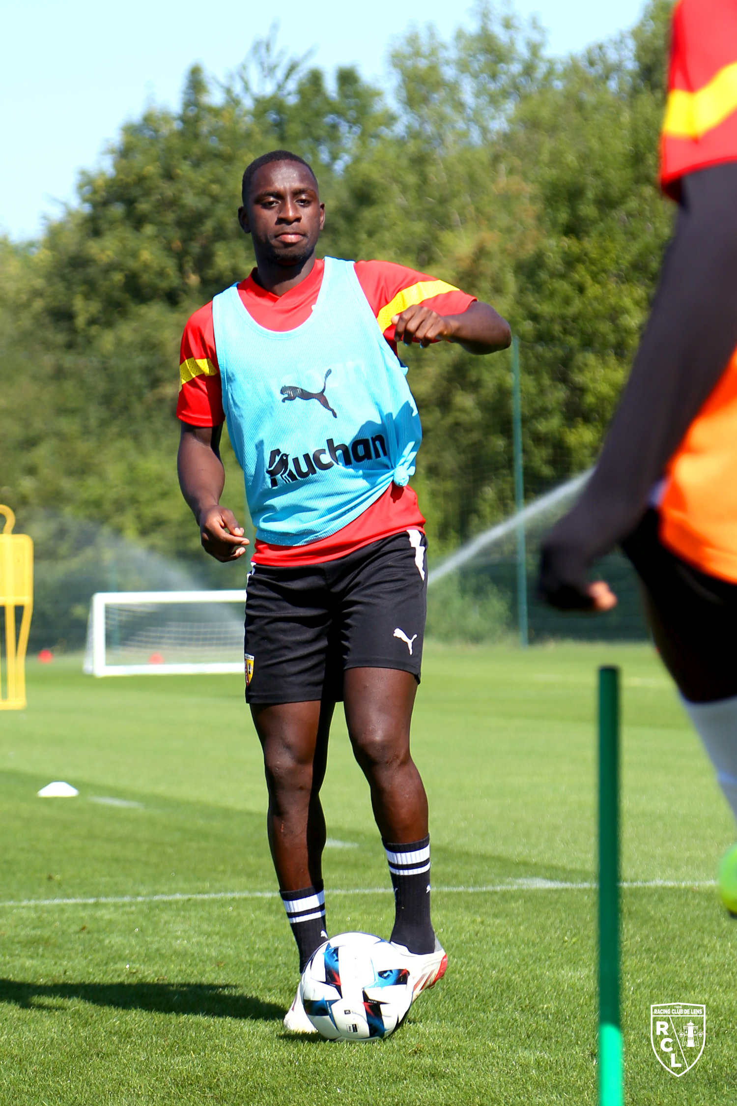 Entraînement RC Lens : Deiver Machado Entraînement RC Lens : Deiver Machado
