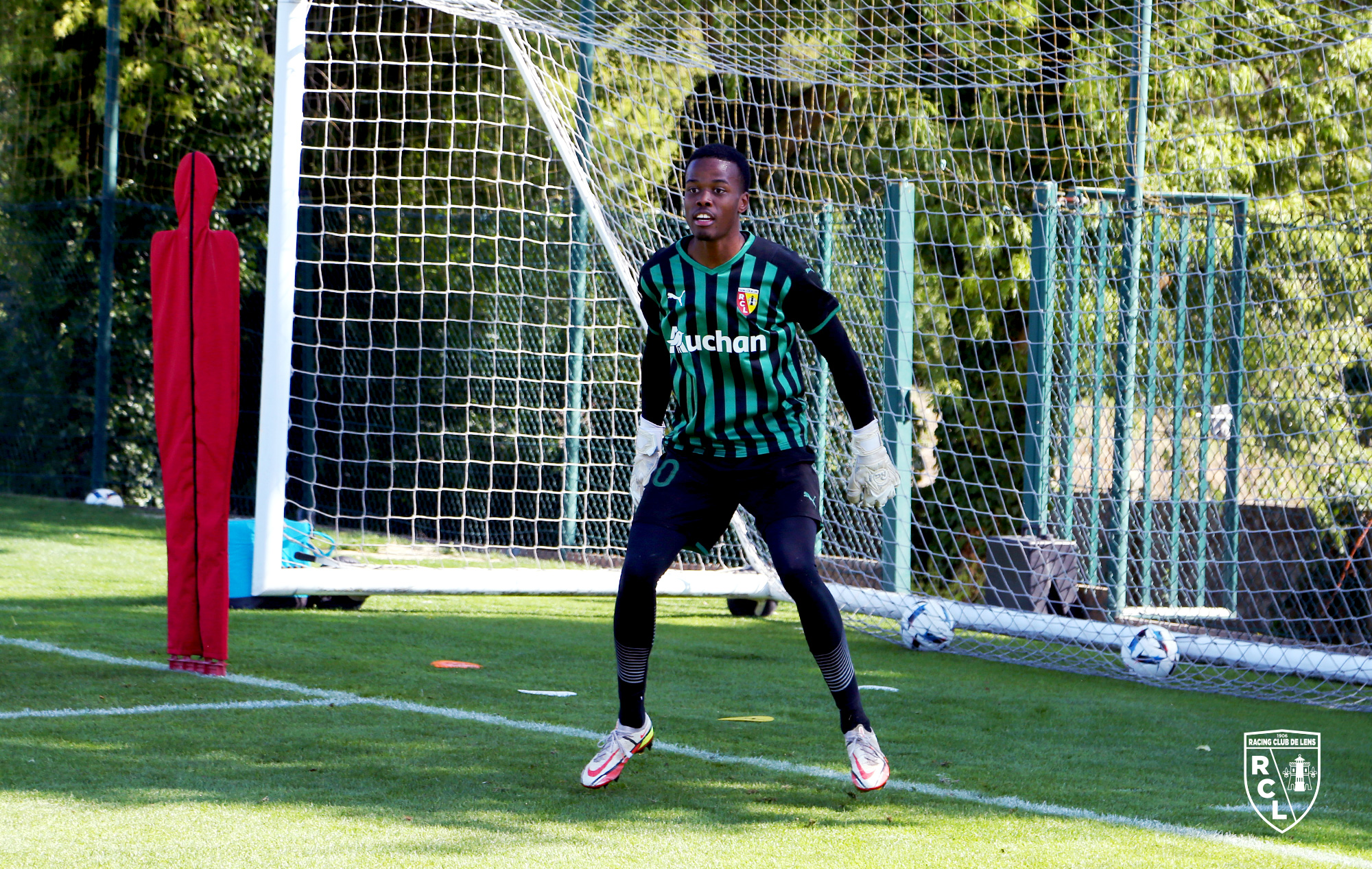 Entraînement RC Lens : Yannick Pandor Entraînement RC Lens : Yannick Pandor